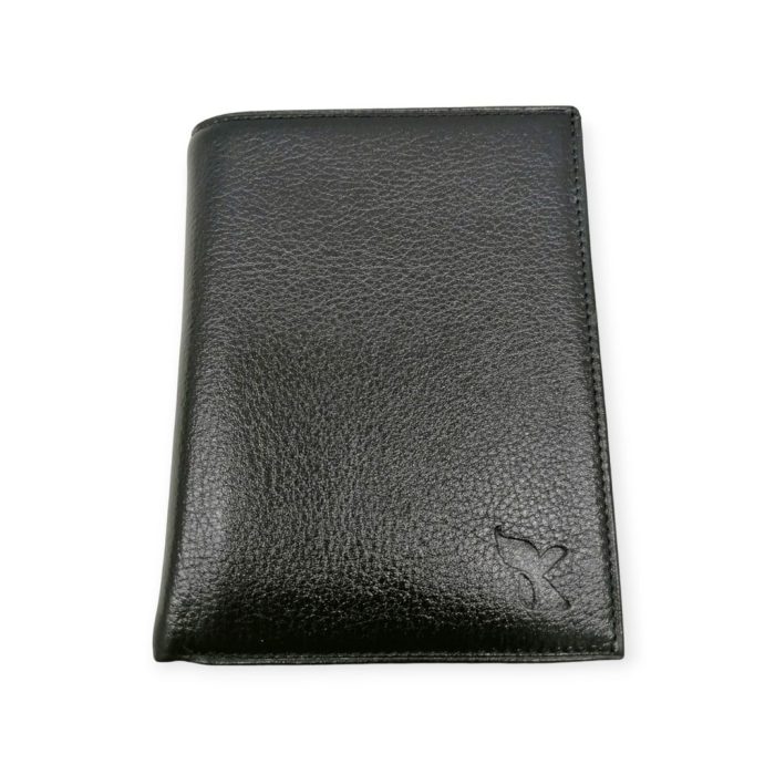 Portofel barbati cu portcard din piele naturala