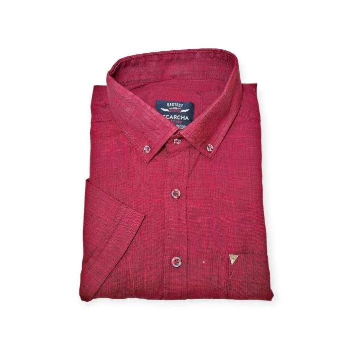 Camasa barbat din bumbac cu maneca scurta